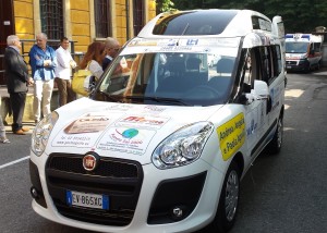 Mezzo donato con il contributo di Everest alla Croce Azzurra di Abbiategrasso 